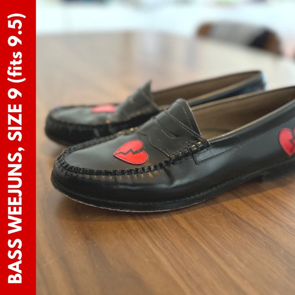 Bass Weejuns Broken Hearts (Whitney) Penny Loafers